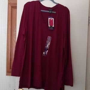 Long sleeve new blouse XXL, fuchsia